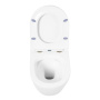 TRE Чаша унитаза подвесного c креплением и сиденьем дюропласт soft close BB8001CHR/SC TRE Чаша унитаза подвесного c креплением и сиденьем дюропласт soft close BB8001CHR/SC