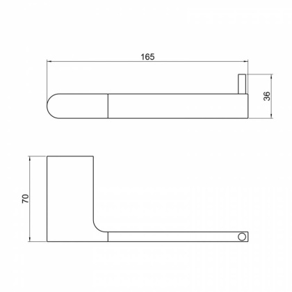 Бумагодержатель Timo Luiro 18441/17 золото матовое Бумагодержатель Timo Luiro 18441/17 золото матовое