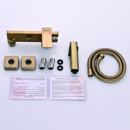 Смесители с гигиеническим душем Shevanik S61G S6105G-1