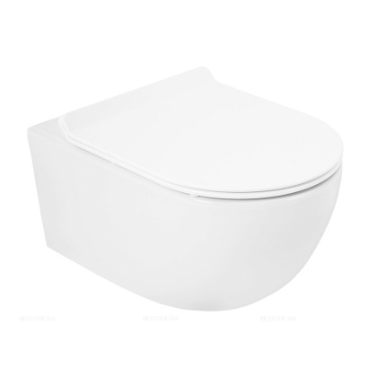 MOLVENO Чаша подвесного унитаза безободкового CZR-2468-TH-R