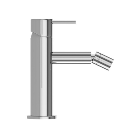 LEAF-BSM-L-NOP Смеситель для биде однорычажный, с донным клапаном, исполнение Чёрный матовый LEAF-BSM-L-NOP Смеситель для биде однорычажный, с донным клапаном, исполнение Чёрный матовый