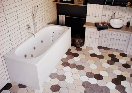 Экран боковой 70 см универсальный (для ванны Оберон, Мия, Лайма, Афродита, Либра, София) 