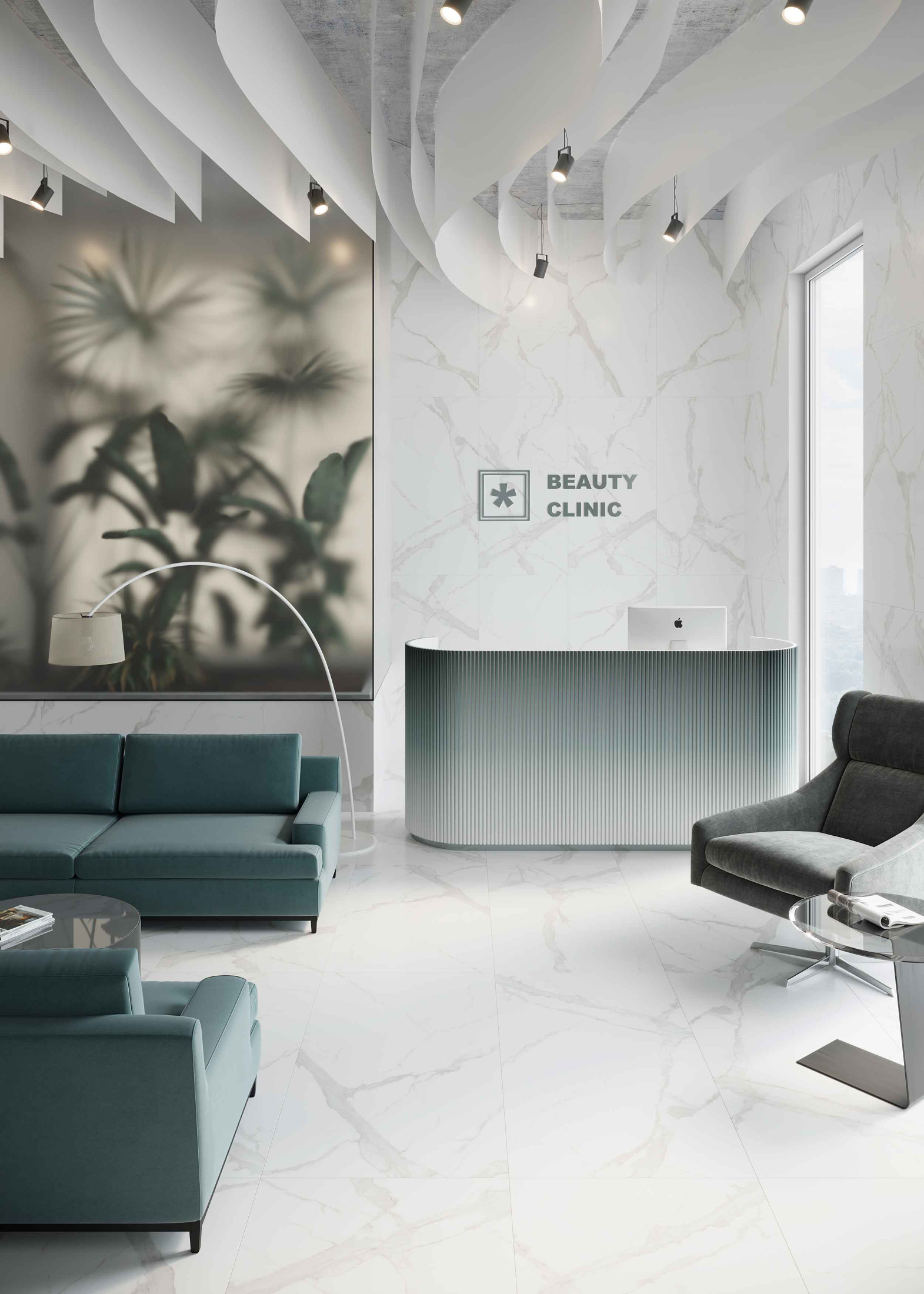 Керамогранит Statuario Cara Polished 60х120 Керамогранит Statuario Cara Polished 60х120