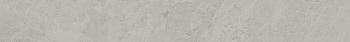 Плинтус Риальто серый светлый матовый обрезной 80x9,5x0,9
