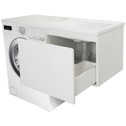 Комплект мебели Dallas Luxe 1000х482 правосторонний подвесной 1 ящик (ШхГхВ) 358х476х430