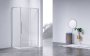 Душевой уголок Slim-N VSR-4SN8010CL, 1000*800, хром, стекло прозрачное