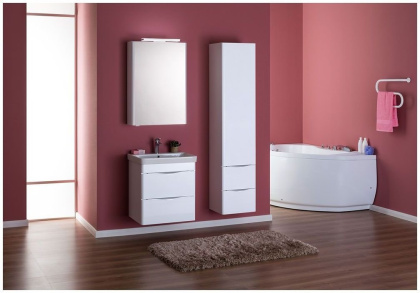 Зеркало-шкаф Aquanet Орлеан 60 белый