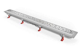 Душевой лоток 85 см Creto Points CRE-850 PH-Down с решеткой, хром