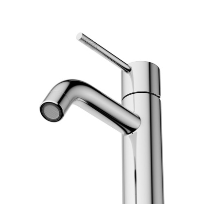 RELAX-LS1-01-W0 Смеситель для раковины однорычажный без донного клапана, хром