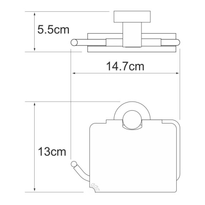 Isen K-4025 Держатель туалетной бумаги Isen K-4025 Держатель туалетной бумаги
